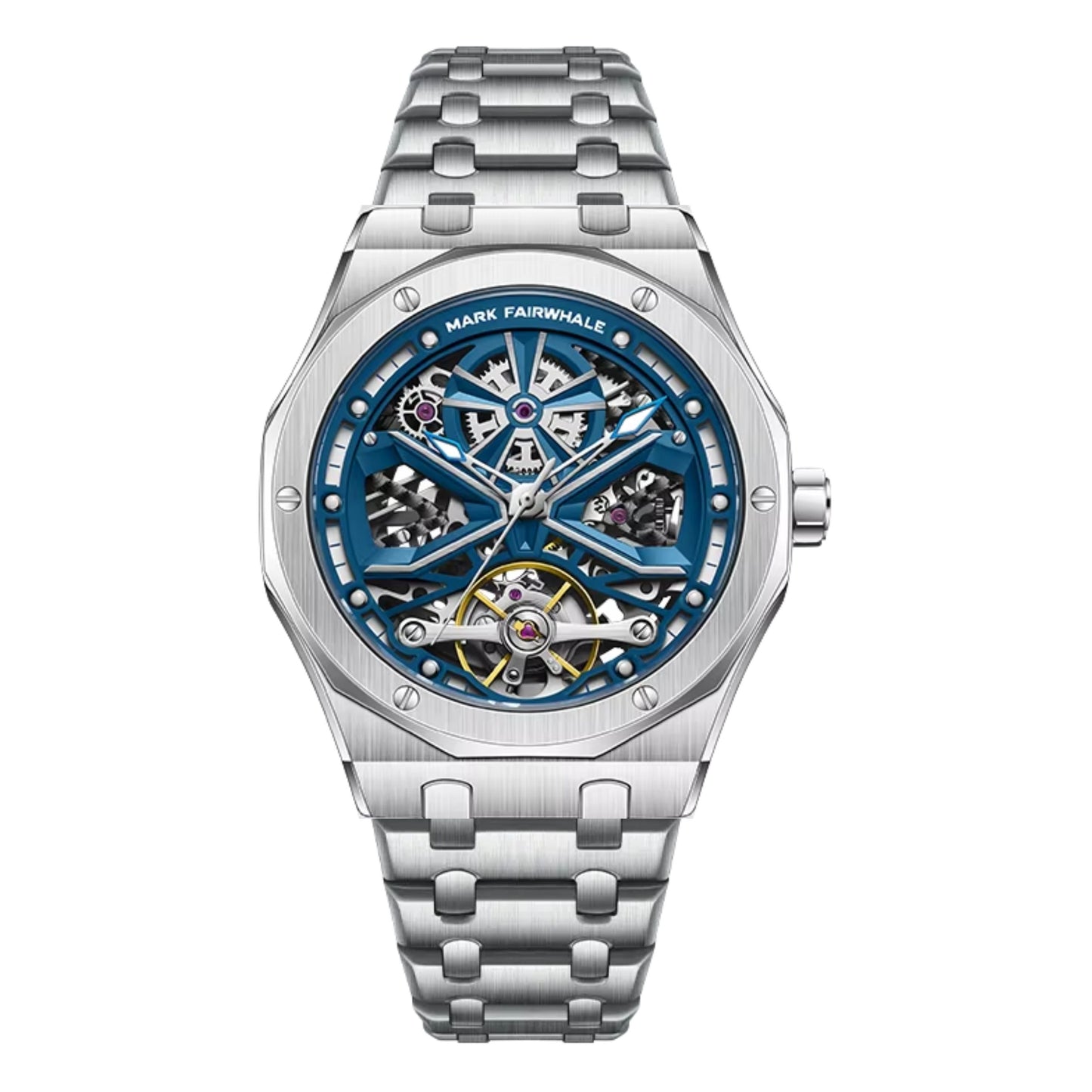 Reloj Automático MARK FAIRWHALE MYSTIC - Blanco Plata