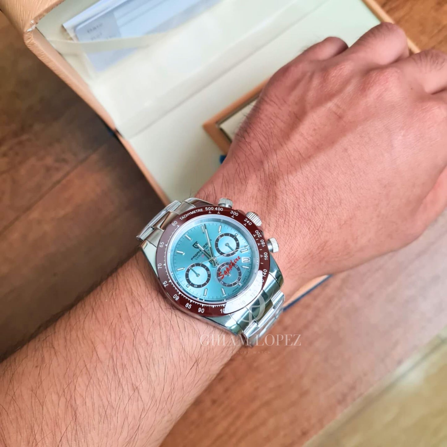 Reloj Cuarzo PAGANI DESIGN DAYTONA, PD-1644 - Ice Blue