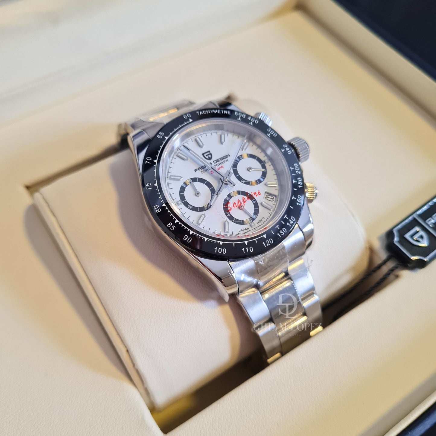 Reloj Cuarzo PAGANI DESIGN DAYTONA, PD-1644 - Panda
