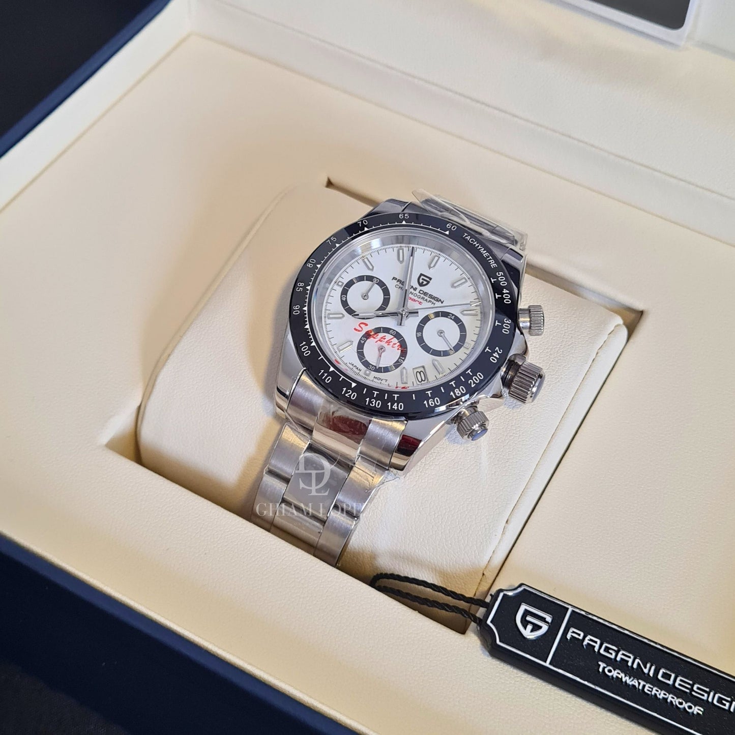 Reloj Cuarzo PAGANI DESIGN DAYTONA, PD-1644 - Panda