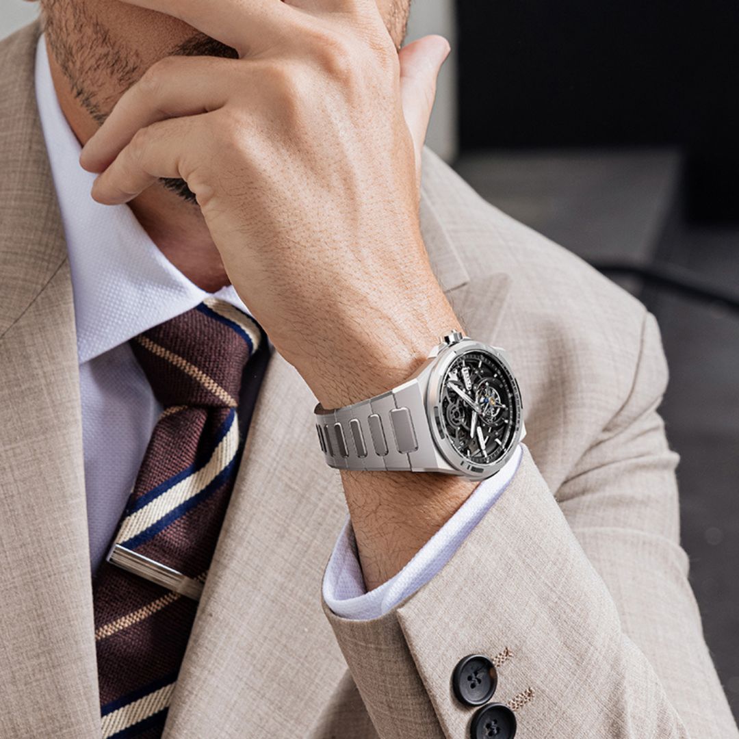 BONEST GATTI Imperial Tourbillion - Skeleton Steel | BG7004