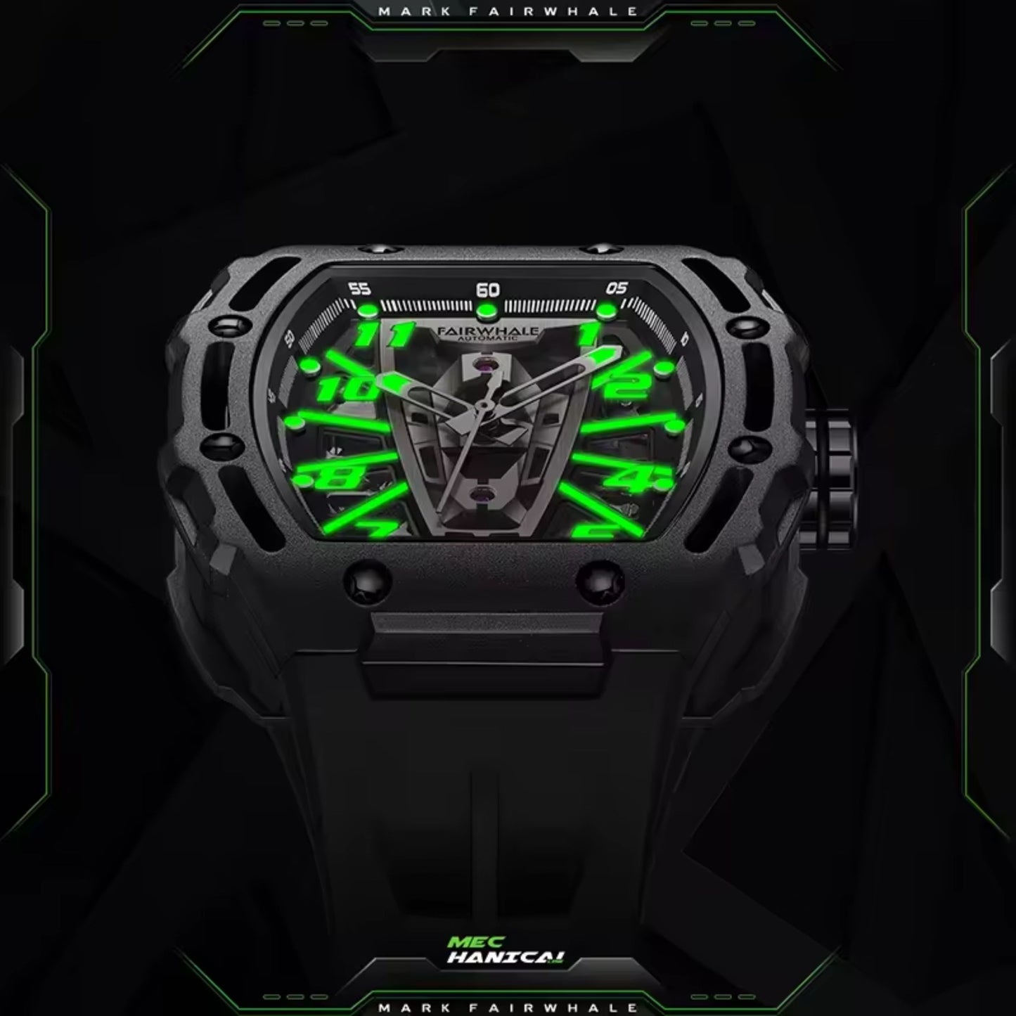 Reloj Automático MARK FAIRWHALE RADIANCE - Verde