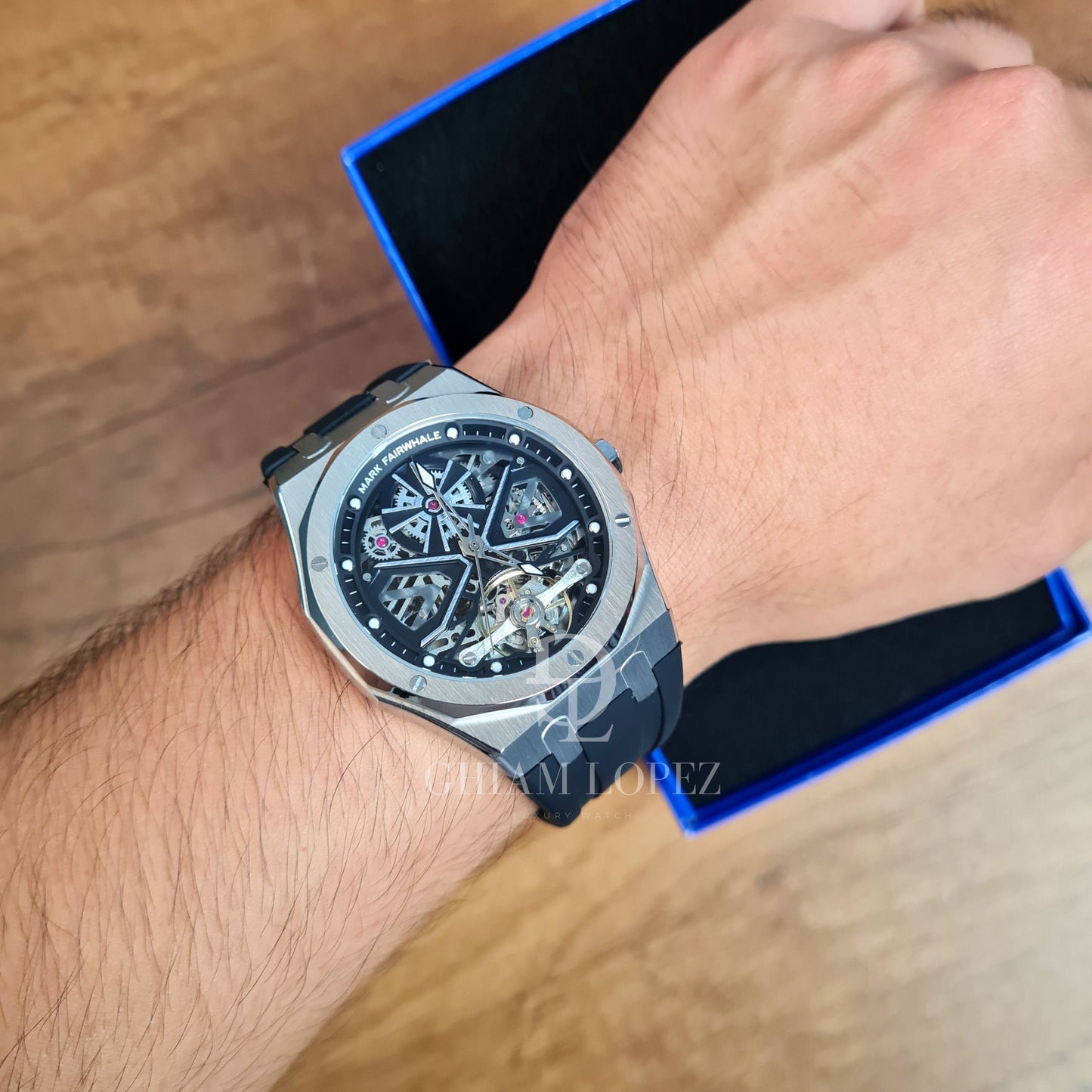 Reloj Automático MARK FAIRWHALE MYSTIC - Negro Plata