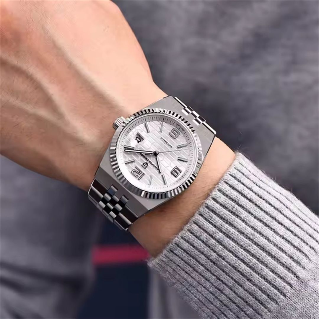 Reloj Automático PAGANI DESIGN LAND-DWELLER, PD-YS027 - Plata Blanco