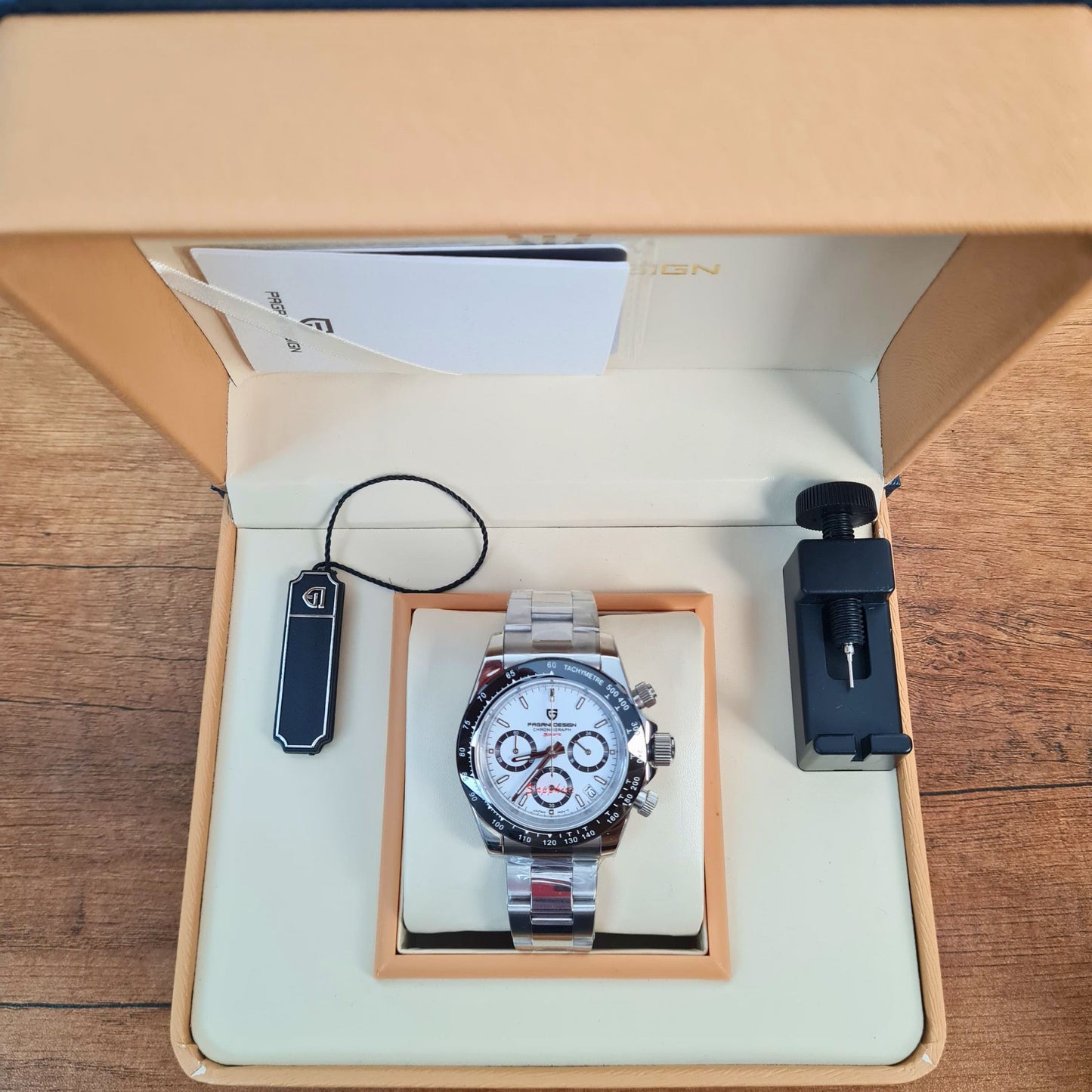 Reloj Cuarzo PAGANI DESIGN DAYTONA, PD-1644 - Panda
