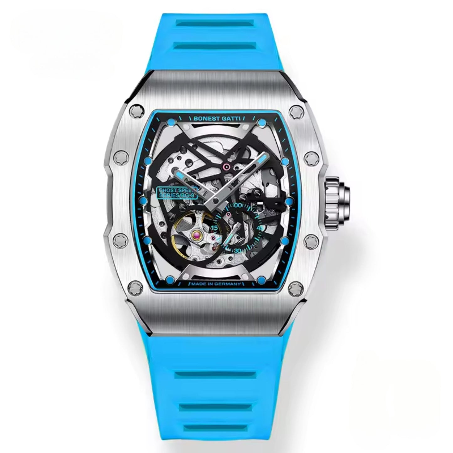 Reloj Automático BONEST GATTI BG9901 - Naranja Negro