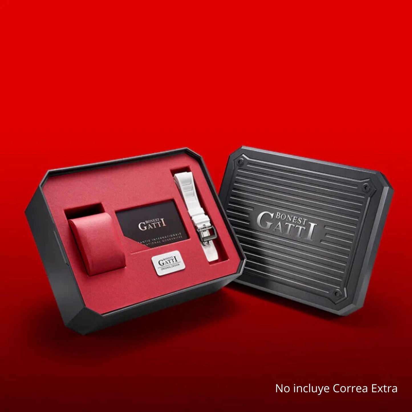 Reloj Automático BONEST GATTI BG7601 Cuero - Negro