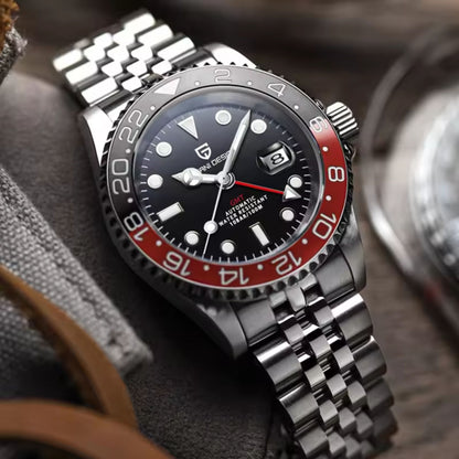 Reloj Automático PAGANI DESIGN GMT MASTER, PD-1662 - Coca Cola