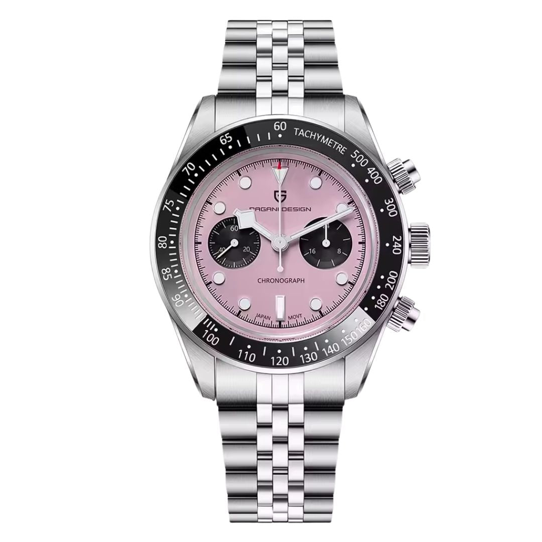 Reloj Cuarzo PAGANI DESIGN BLACK BAY CHRONO, PD-1813 - Pink