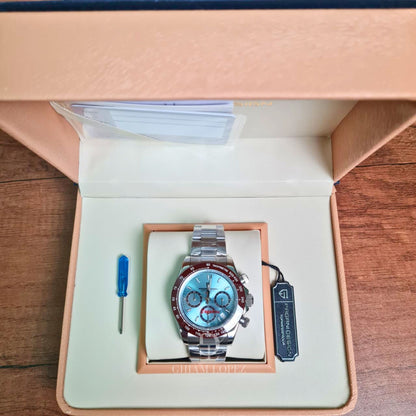 Reloj Cuarzo PAGANI DESIGN DAYTONA, PD-1644 - Ice Blue