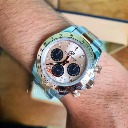 Reloj Cuarzo PAGANI DESIGN DAYTONA, PD-1644 - Oro Rosa