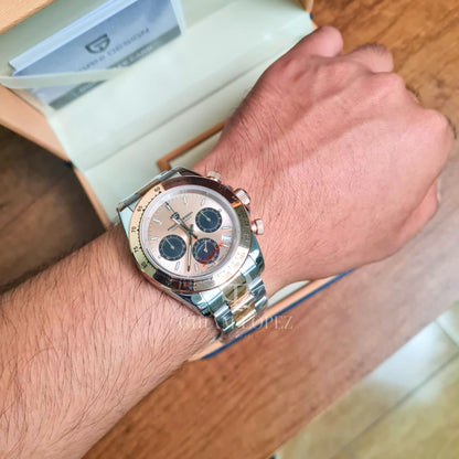 Reloj Cuarzo PAGANI DESIGN DAYTONA, PD-1644 - Oro Rosa
