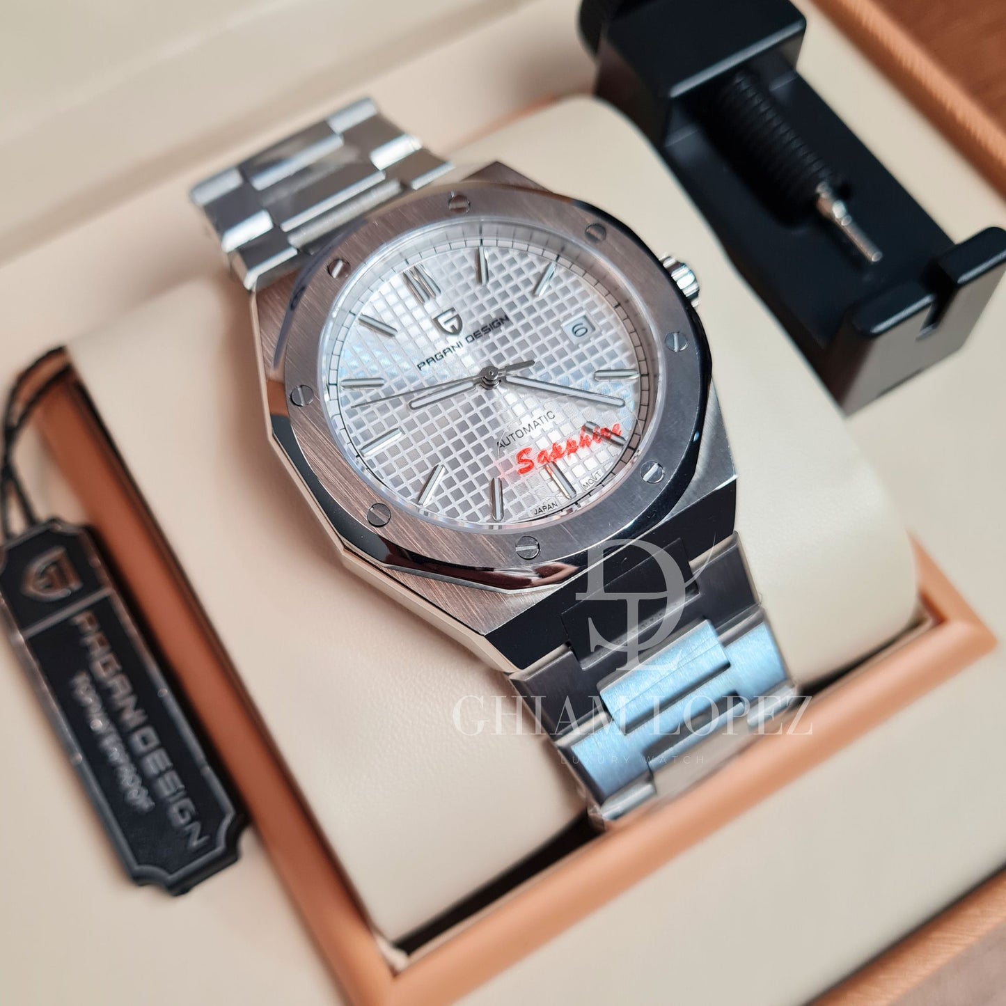 Reloj Automático PAGANI DESIGN AP ROYAL OAK, PD-1673 - Blanco