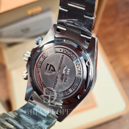 Reloj Cuarzo PAGANI DESIGN DAYTONA RAINBOW, PD-1644 - Blanco Meteorito