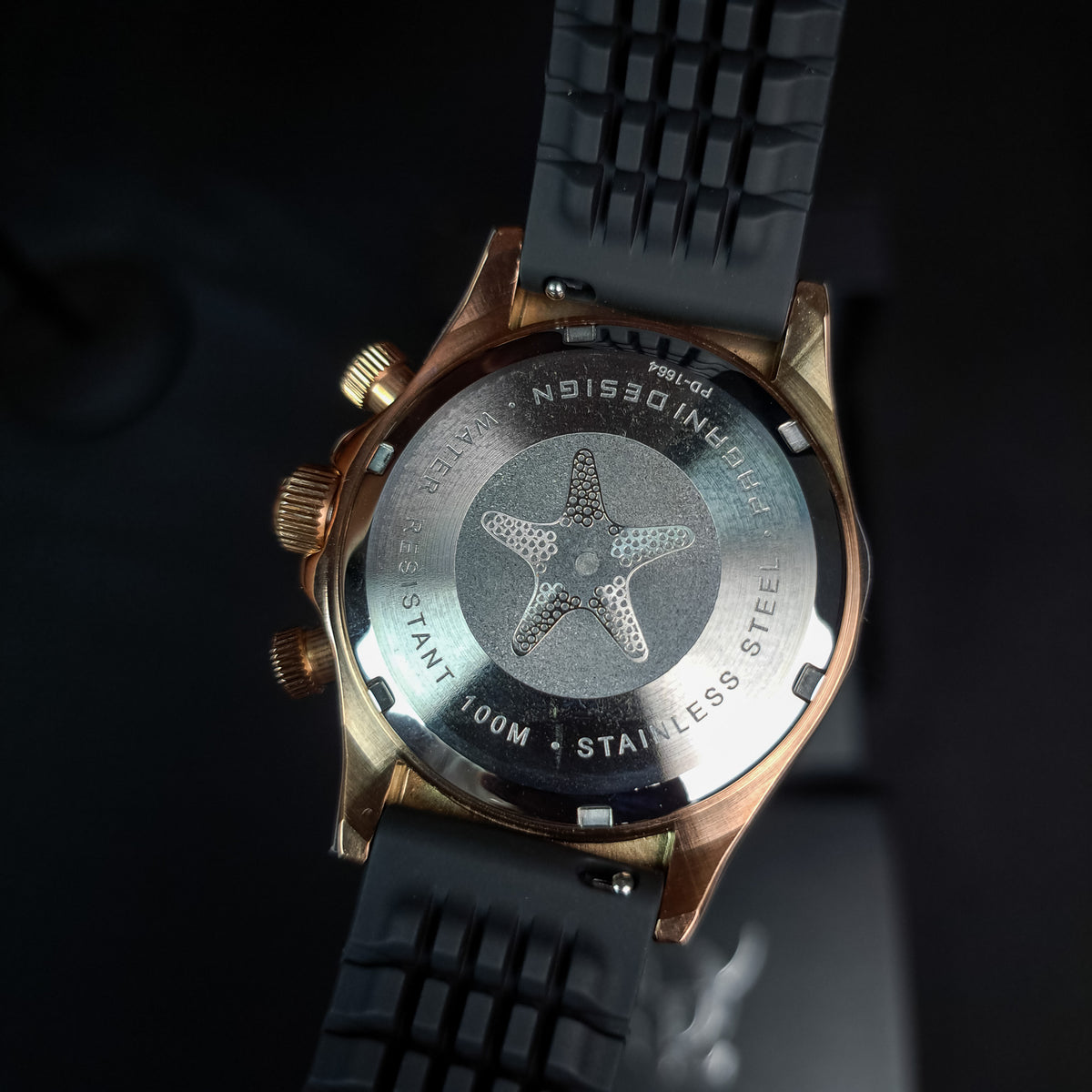 PAGANI DESIGN Daytona OysterFlex Cronógrafo de Cuarzo | PD-1664