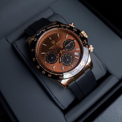 PAGANI DESIGN Daytona OysterFlex Cronógrafo de Cuarzo | PD-1664