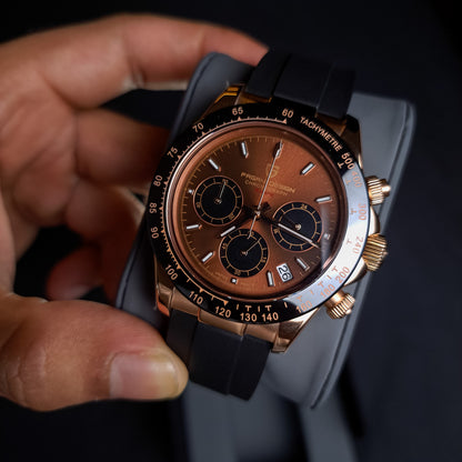 PAGANI DESIGN Daytona OysterFlex Cronógrafo de Cuarzo | PD-1664