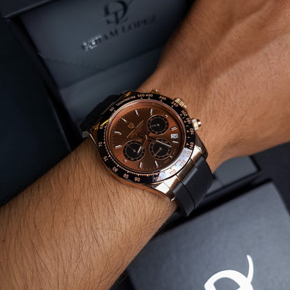 PAGANI DESIGN Daytona OysterFlex Cronógrafo de Cuarzo | PD-1664