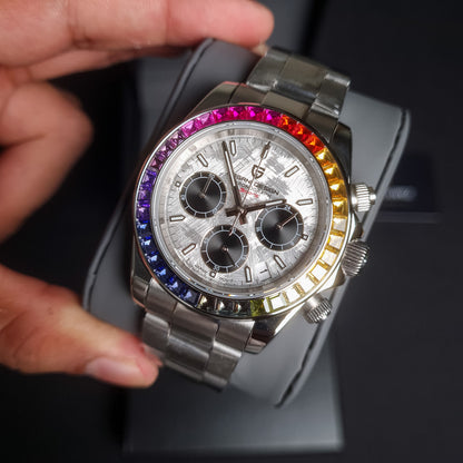PAGANI DESIGN Daytona Rainbow Cronógrafo de Cuarzo | PD-1644