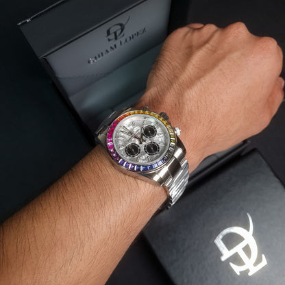 PAGANI DESIGN Daytona Rainbow Cronógrafo de Cuarzo | PD-1644