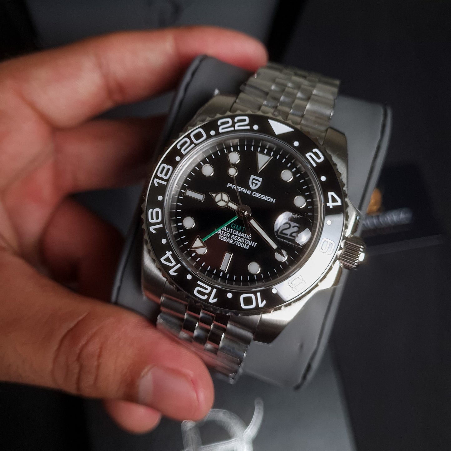 PAGANI DESIGN GMT Master Automático | PD-1662