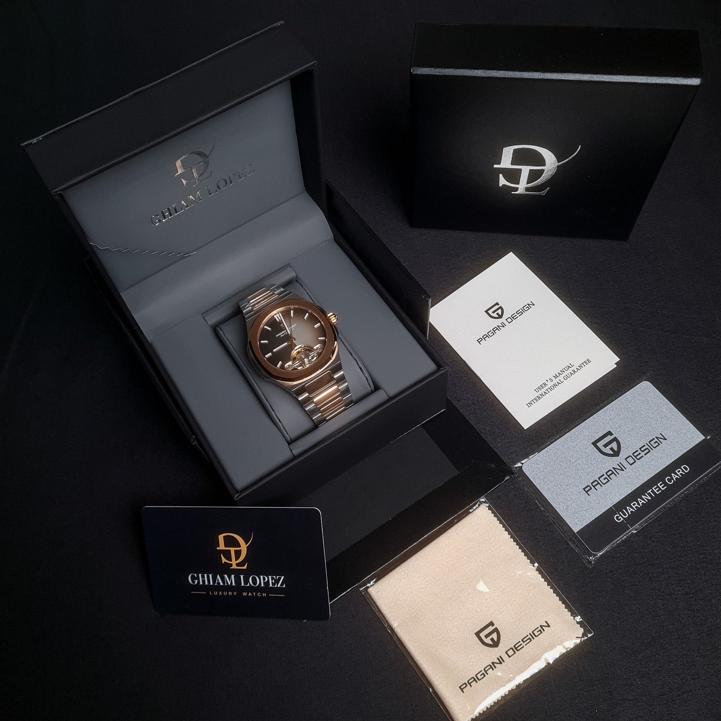 PAGANI DESIGN Nautilus Open Heart Automático | PD-YS025