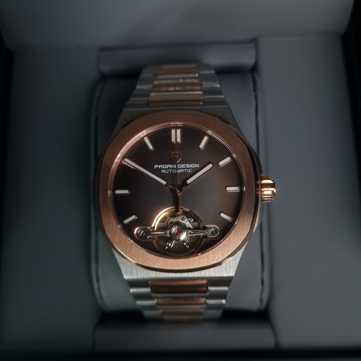 PAGANI DESIGN Nautilus Open Heart Automático | PD-YS025