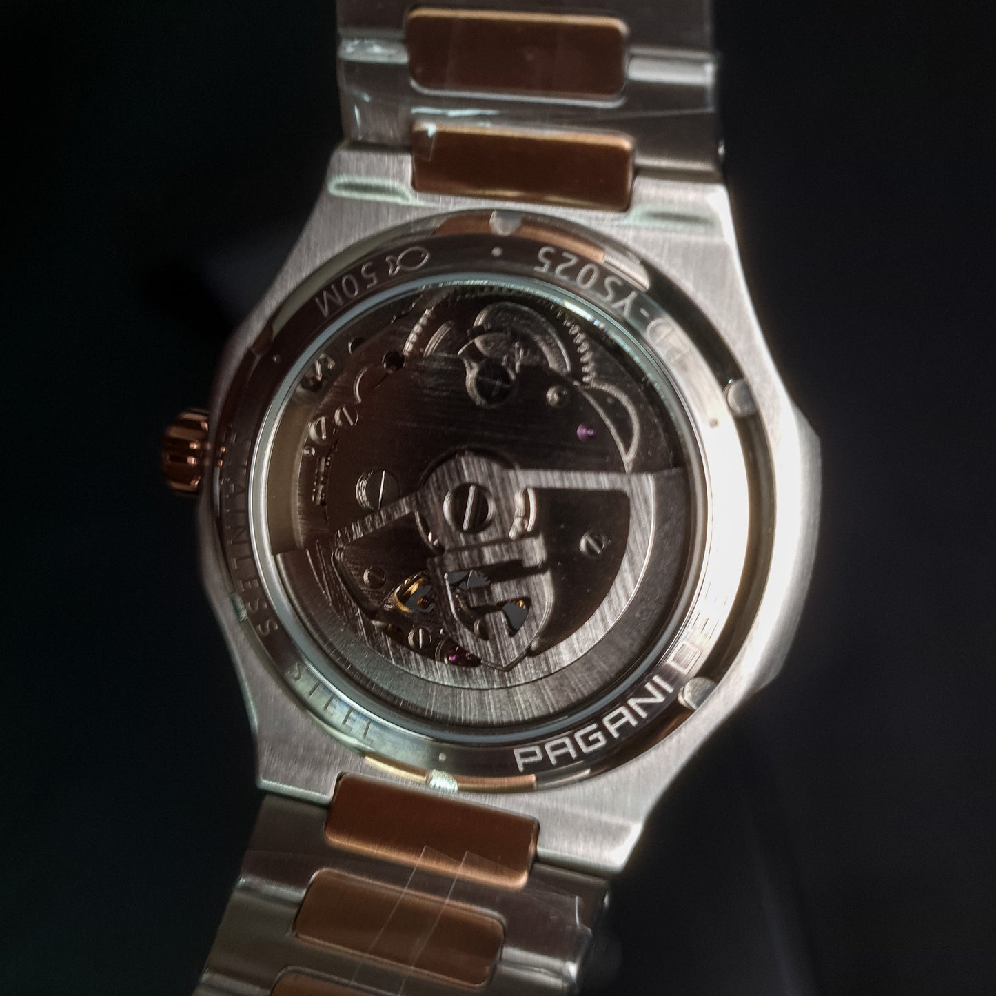 PAGANI DESIGN Nautilus Open Heart Automático | PD-YS025