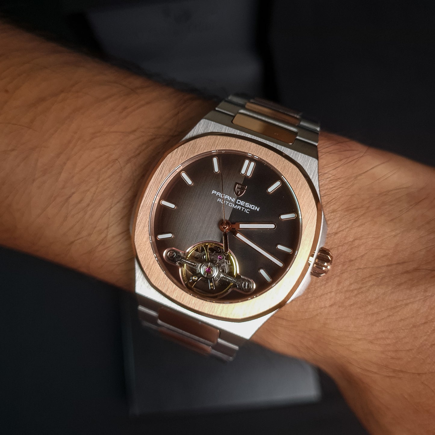 PAGANI DESIGN Nautilus Open Heart Automático | PD-YS025