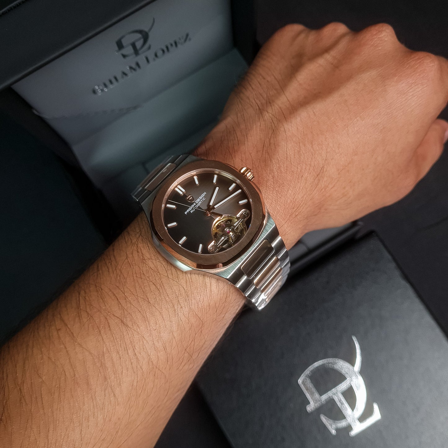 PAGANI DESIGN Nautilus Open Heart Automático | PD-YS025