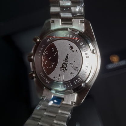 PAGANI DESIGN Speedmaster Cronógrafo de Cuarzo | PD-1701