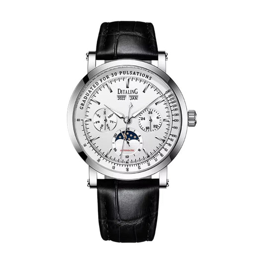 Reloj Automático DITALING GRAND COMPLICATIONS, DT-1571 - Plata Blanco
