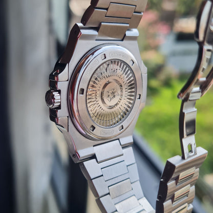 Reloj Automático DITALING NAUTILUS, DT-1561 - Plata Azul