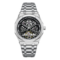 Reloj Automático MARK FAIRWHALE MYSTIC INOX- Plata Negro