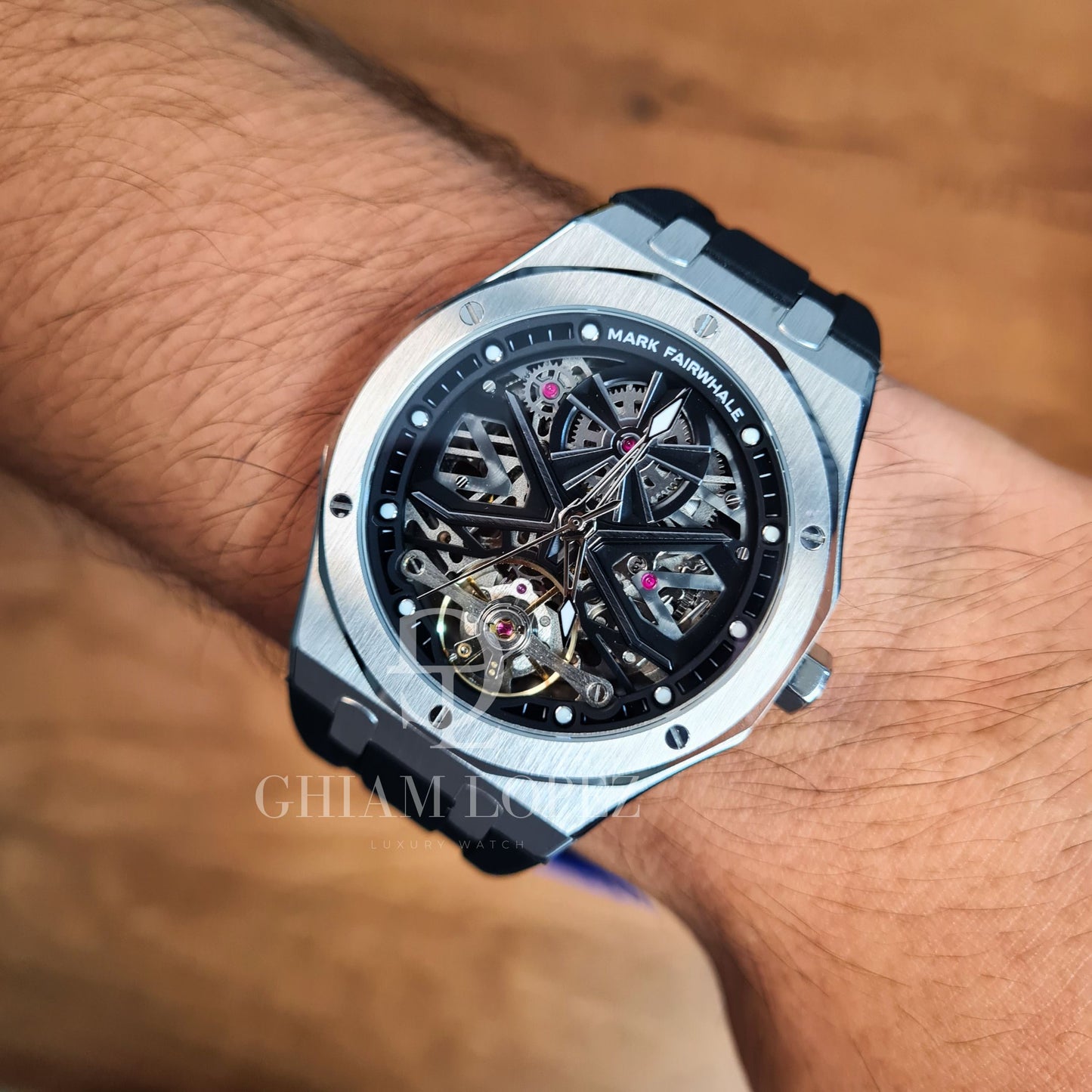 Reloj Automático MARK FAIRWHALE MYSTIC - Negro Plata