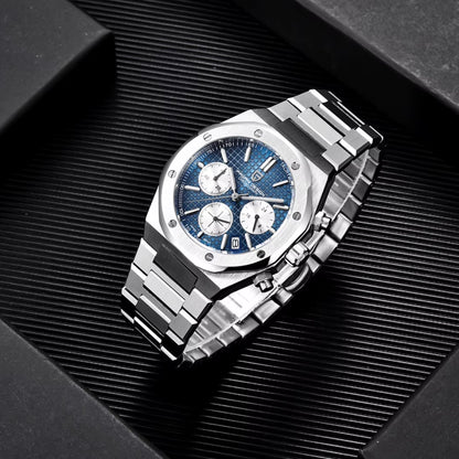 Reloj Cuarzo PAGANI DESIGN AP ROYAL OAK Cronógrafo, PD-1707 - Azul