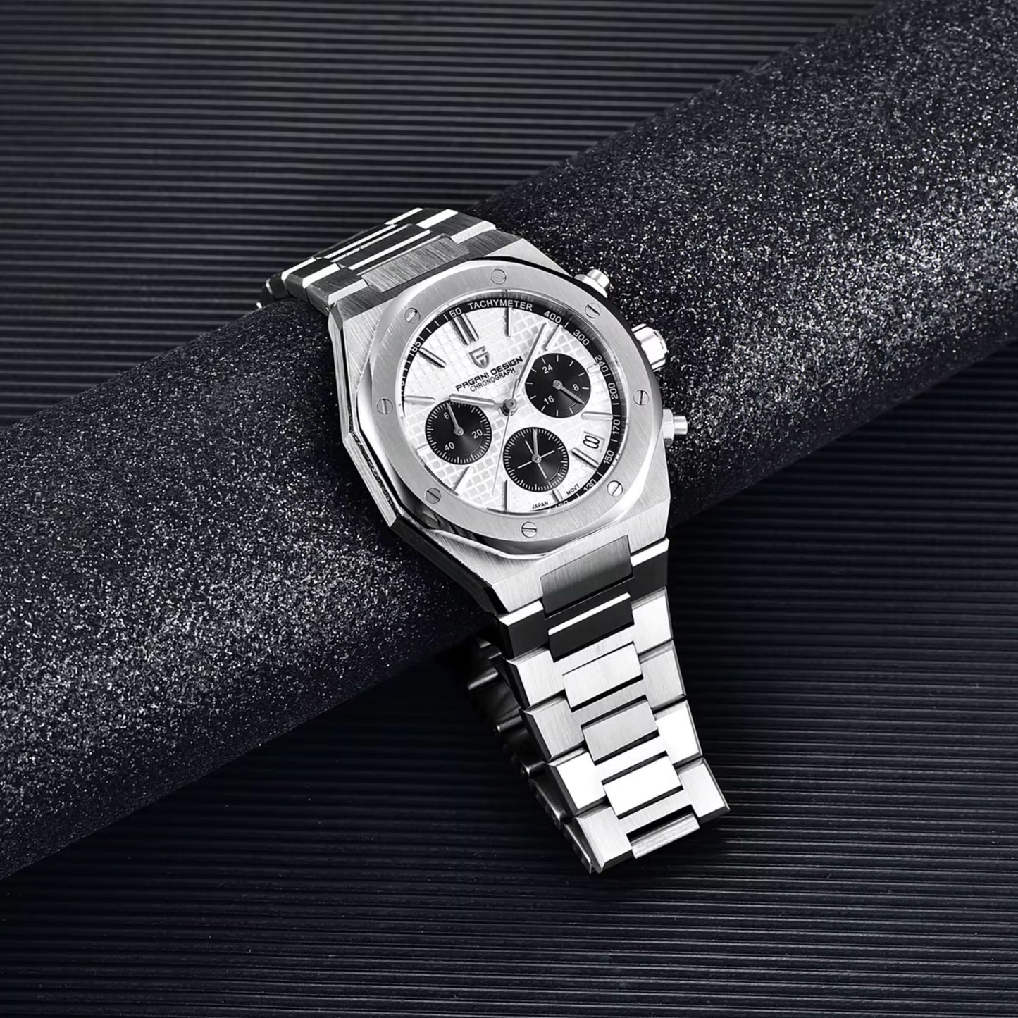 Reloj Cuarzo PAGANI DESIGN AP ROYAL OAK Cronógrafo, PD-1707 - Blanco