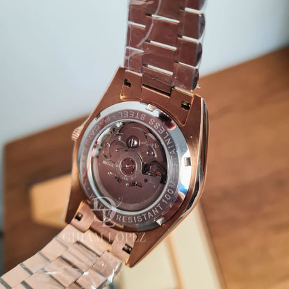 Reloj Automático PAGANI DESIGN DAYDATE 40MM, PD-1783 - Oro Rosa Negro