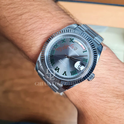 Reloj Automático PAGANI DESIGN DAYDATE 40MM, PD-1783 - Wimbledon Gris