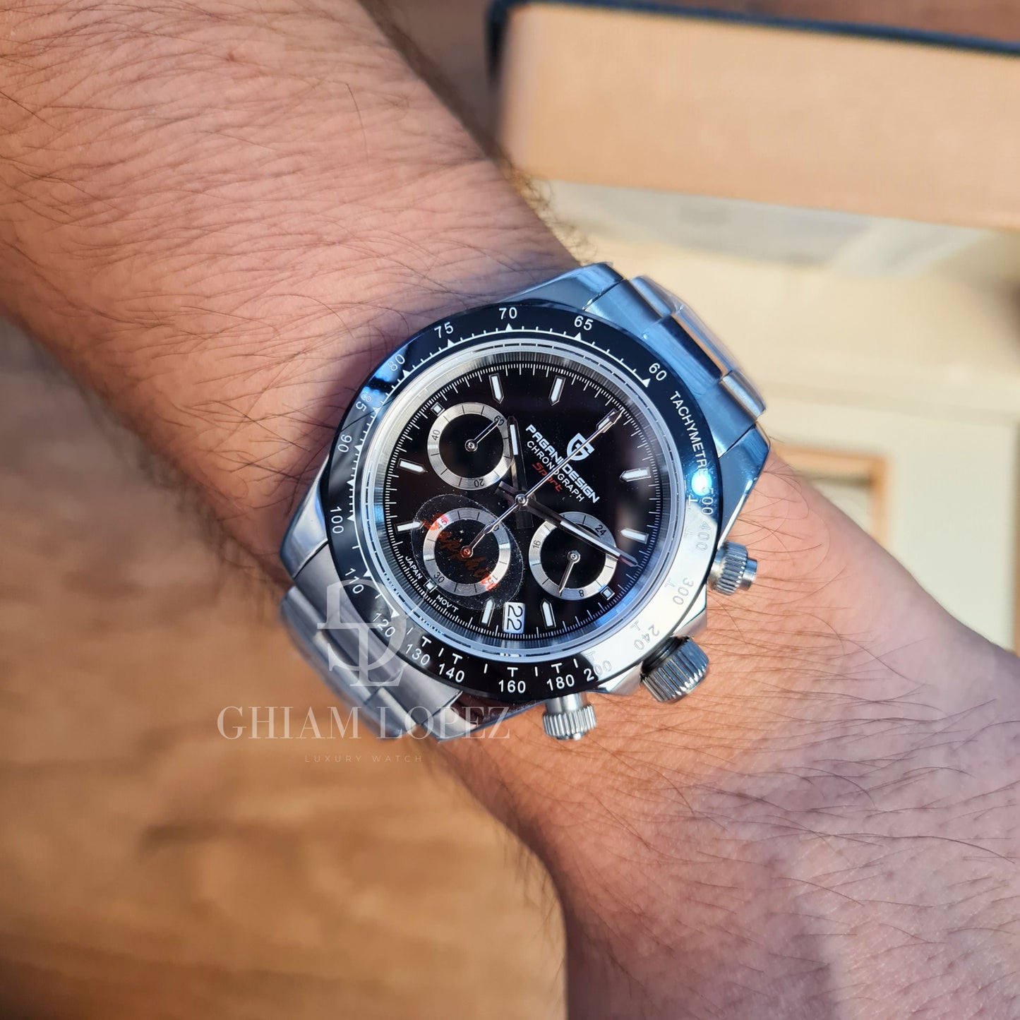PAGANI DESIGN Daytona Cronógrafo de Cuarzo | PD-1644