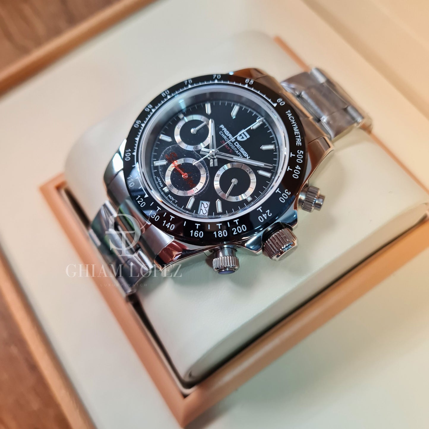 PAGANI DESIGN Daytona Cronógrafo de Cuarzo | PD-1644
