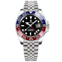 Reloj Automático PAGANI DESIGN GMT MASTER Jubilee, PD-1662 - Pepsi