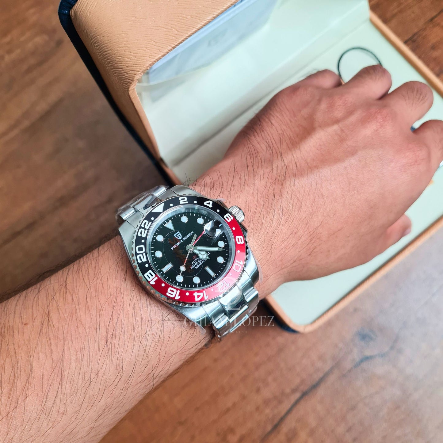 PAGANI DESIGN GMT Master Automático | PD-1662