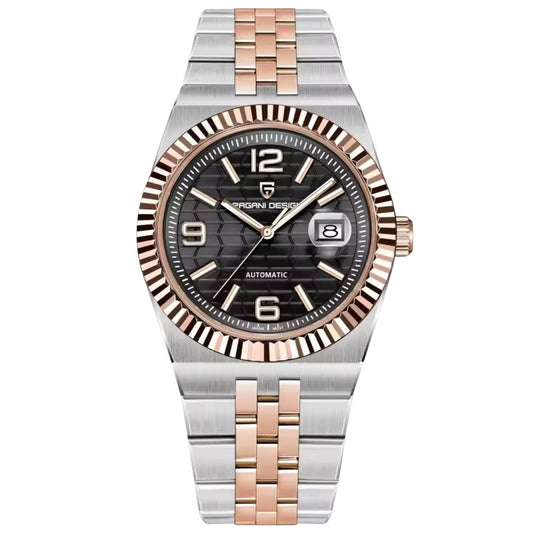 Reloj Automático PAGANI DESIGN LAND-DWELLER, PD-YS027 - Dos Tonos Negro