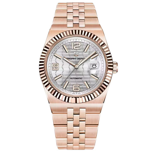 Reloj Automático PAGANI DESIGN LAND-DWELLER, PD-YS027 - Oro Rosa Blanco