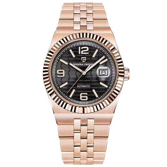 Reloj Automático PAGANI DESIGN LAND-DWELLER, PD-YS027 - Oro Rosa Negro