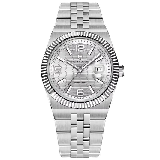 Reloj Automático PAGANI DESIGN LAND-DWELLER, PD-YS027 - Plata Blanco