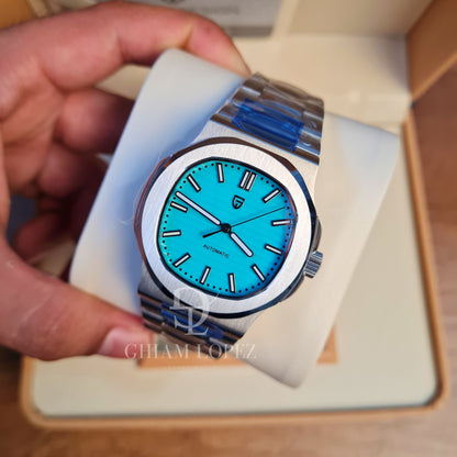 Reloj Automático PAGANI DESIGN NAUTILUS, PD-1728 - Plata Tiffany