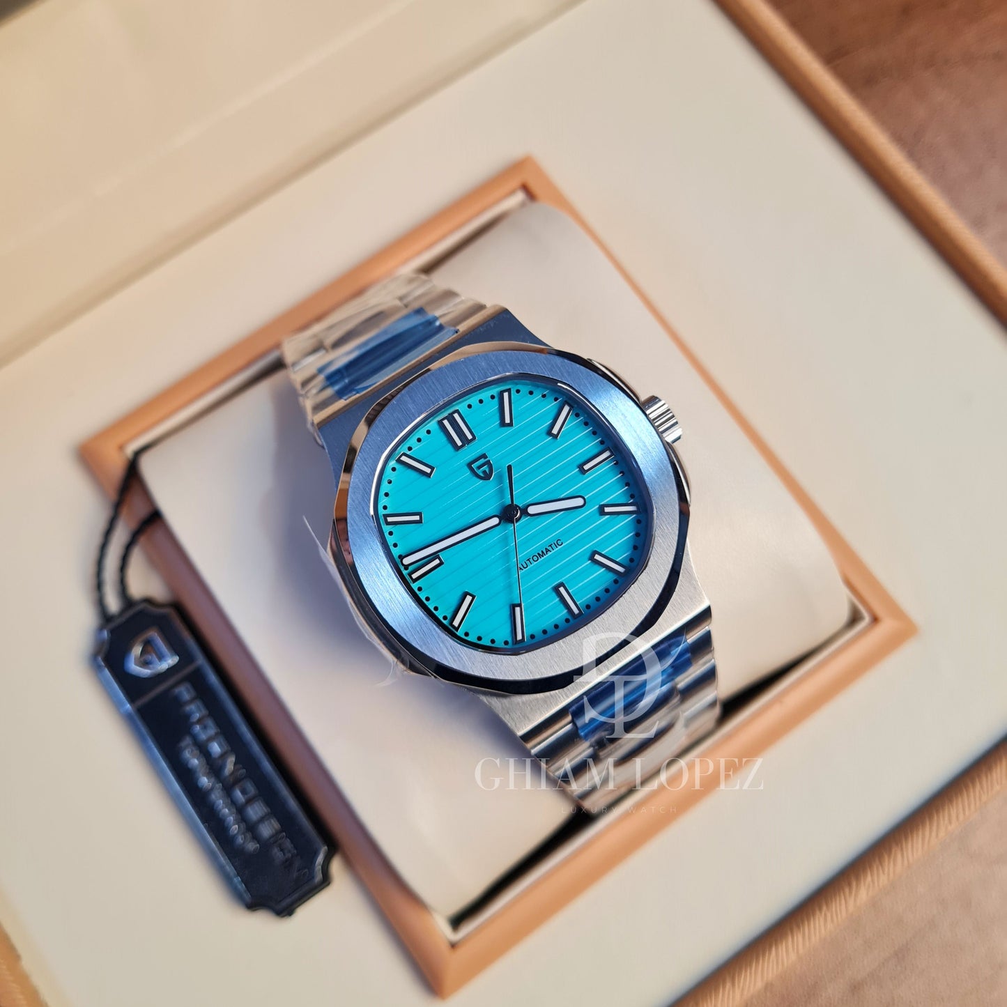 Reloj Automático PAGANI DESIGN NAUTILUS, PD-1728 - Plata Tiffany