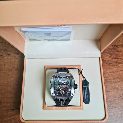 Reloj Automático PAGANI DESIGN RM, PD-YS018 - Plata Negro